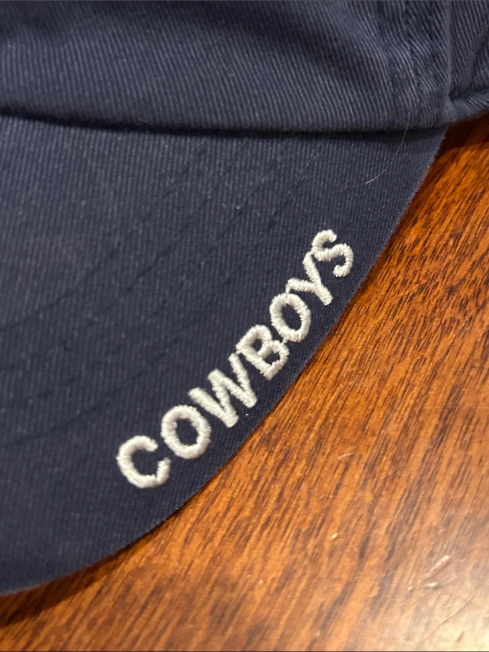 Dallas Cowboys Authentic MENS Navy OSFM Cap